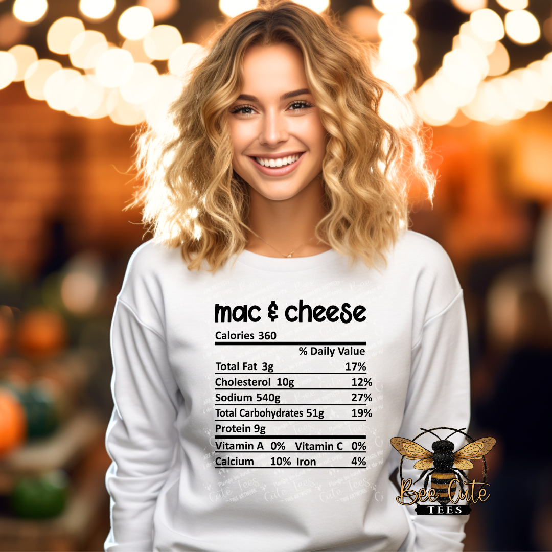 Mac & Cheese Nutritional Facts