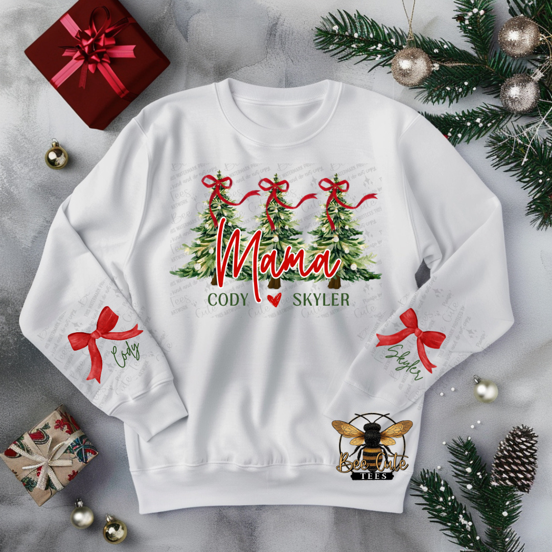 Custom Family Christmas Tree