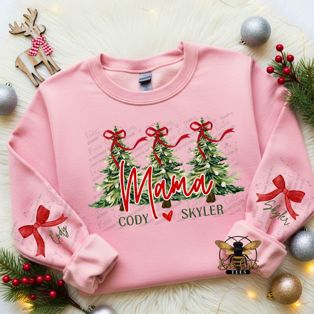 Custom Family Christmas Tree