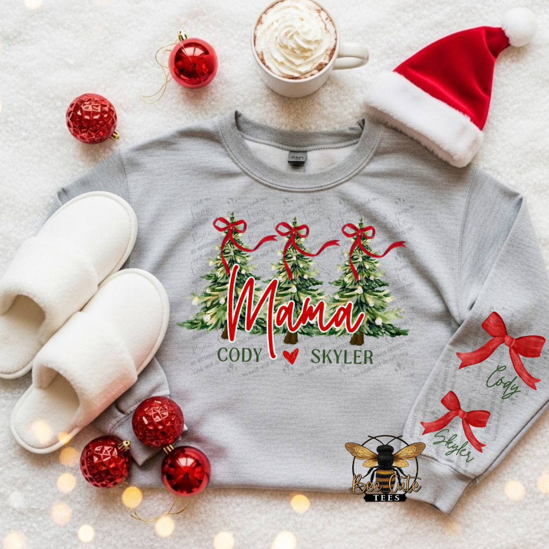 Custom Family Christmas Tree