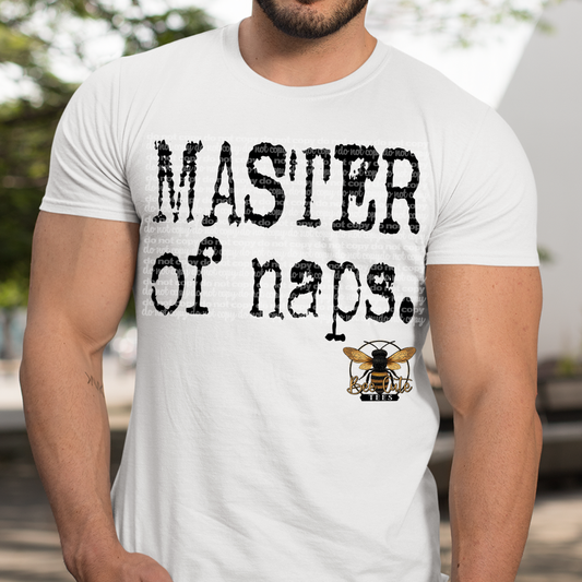 Master Of Naps Typography