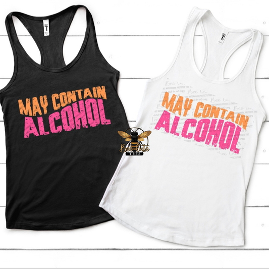 May Contain Alcohol Pink
