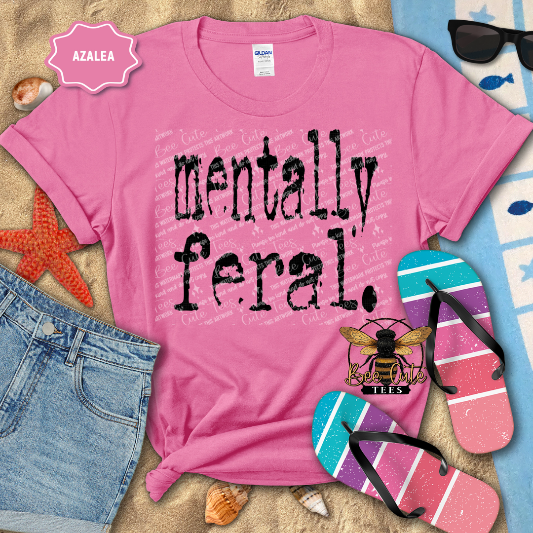 Mentally Feral Typography