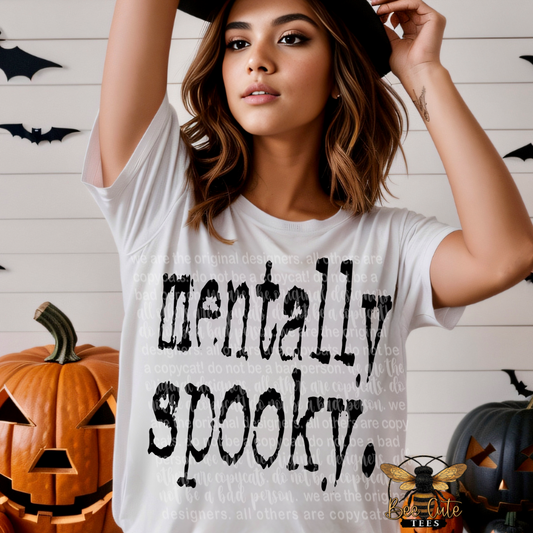 Mentally Spooky Typography