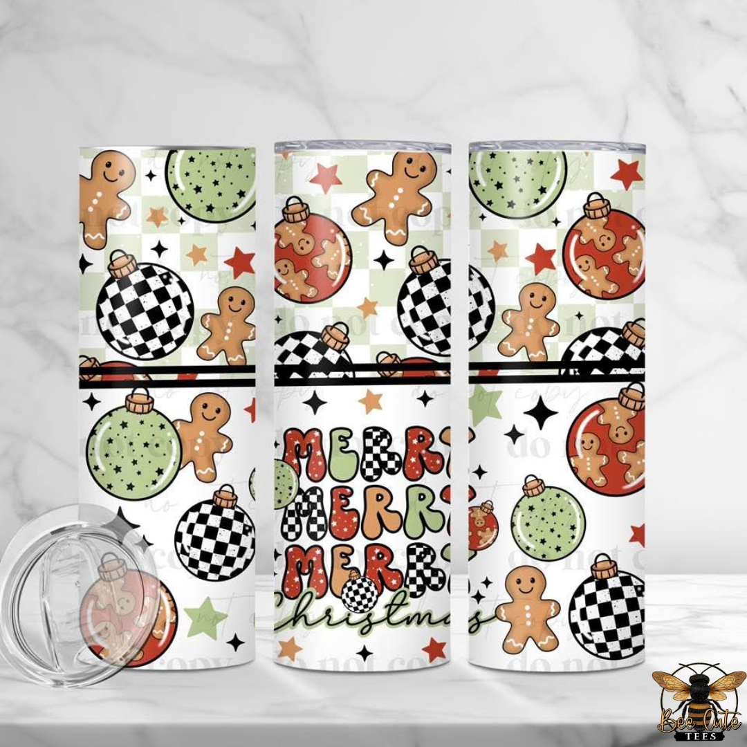 Merry Merry Christmas Tumbler