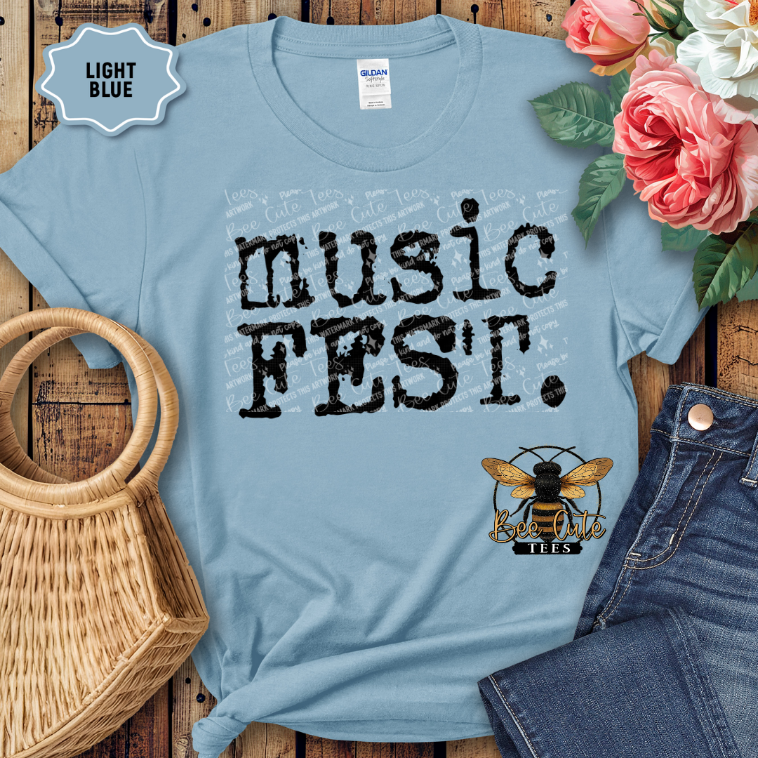 Music Fest Typography