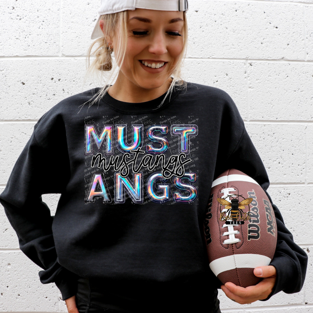 Mustangs Holographic