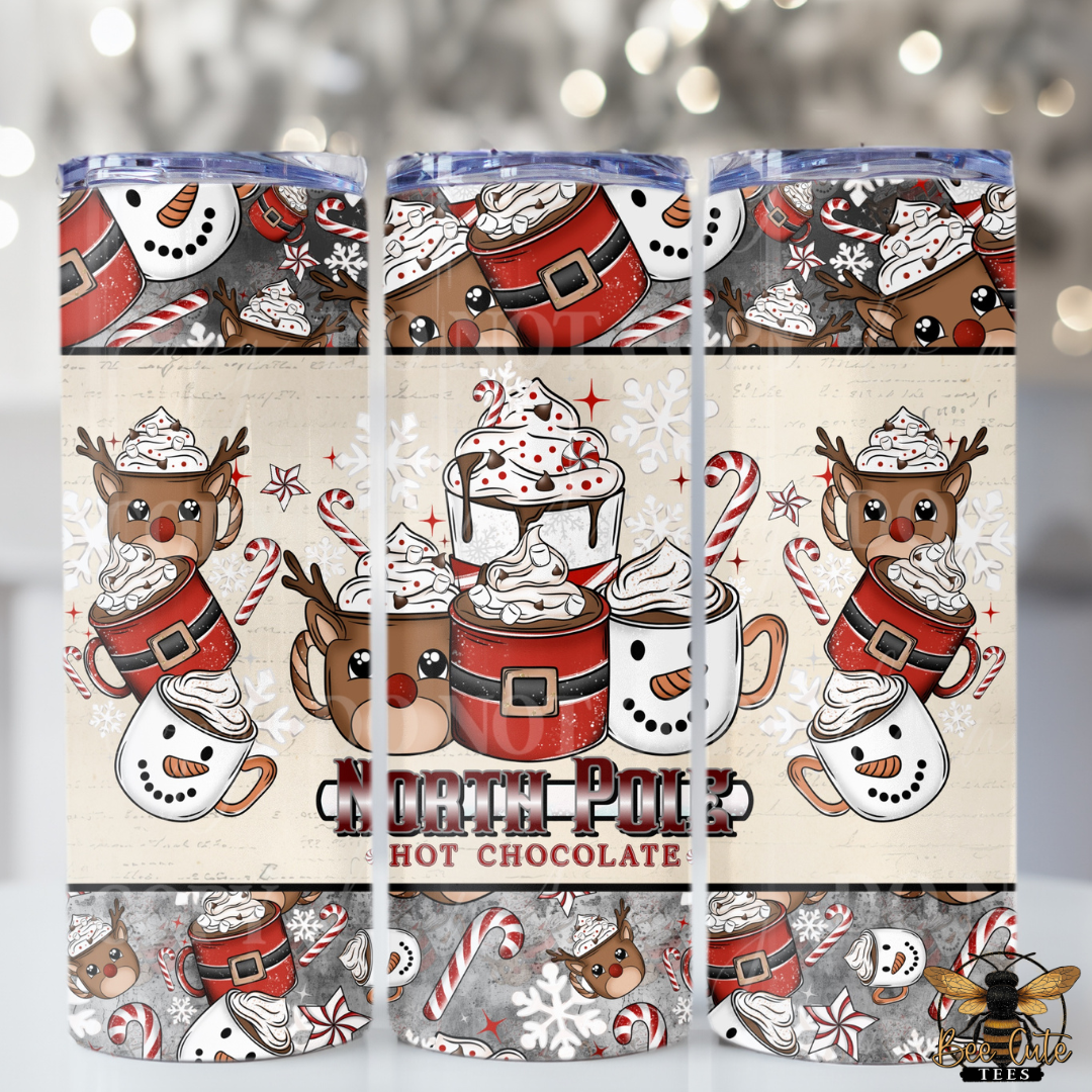 North Pole Hot Chocolate Tumbler