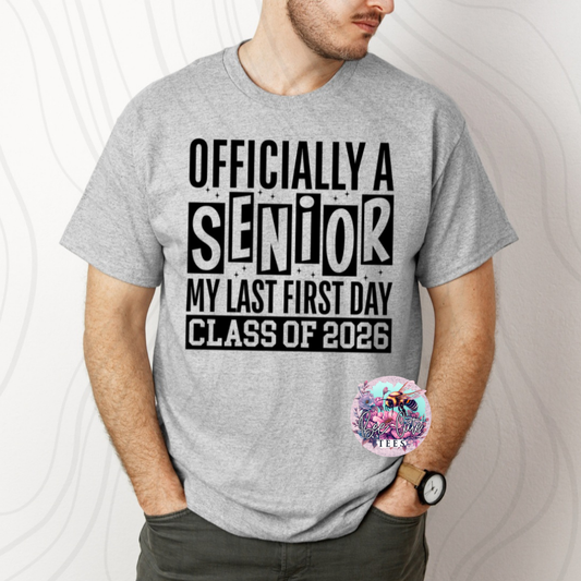 Officially A Senior
