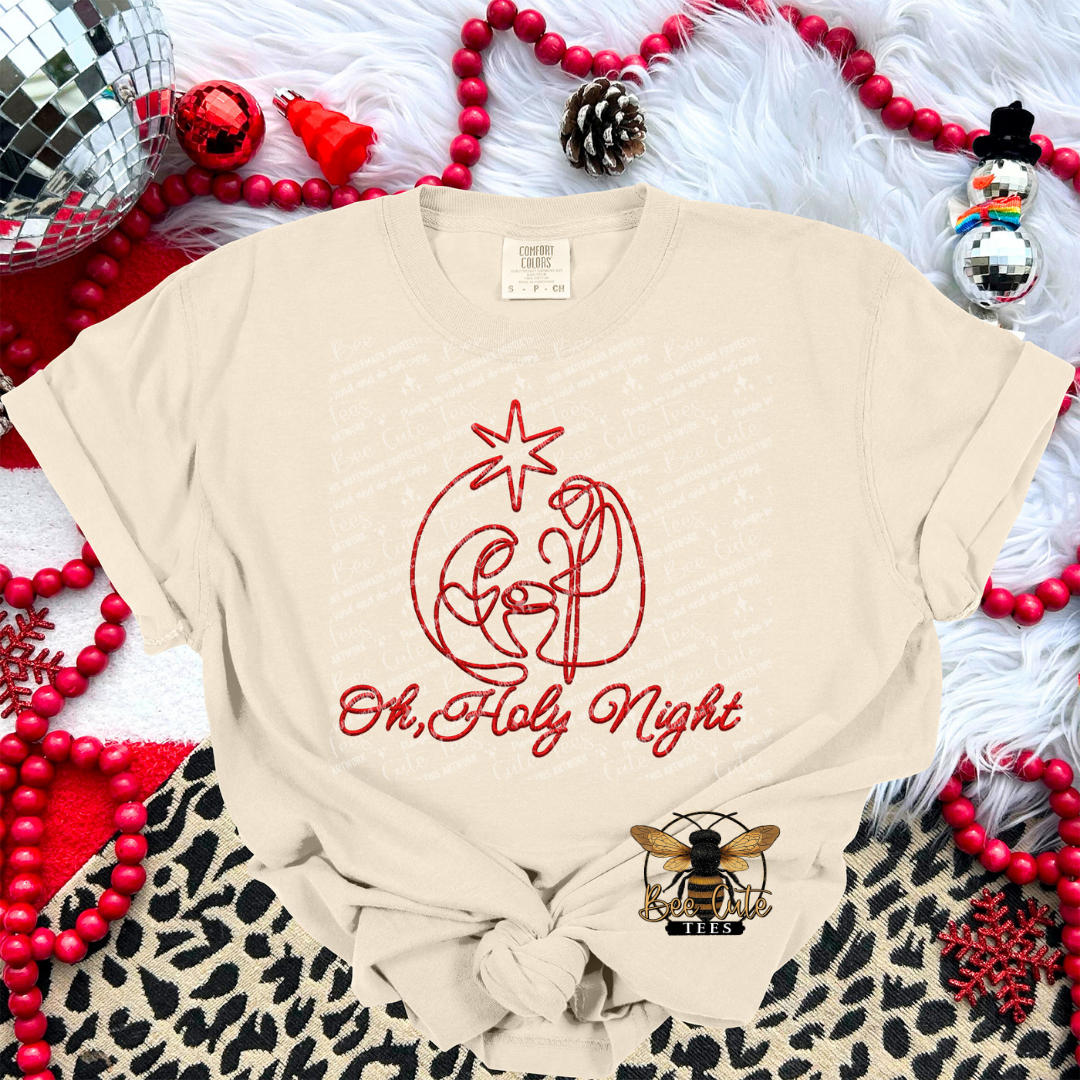 Oh Holy Night Red