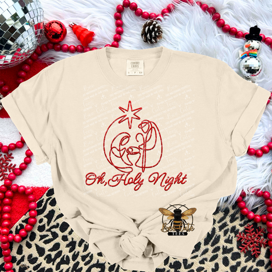 Oh Holy Night Red