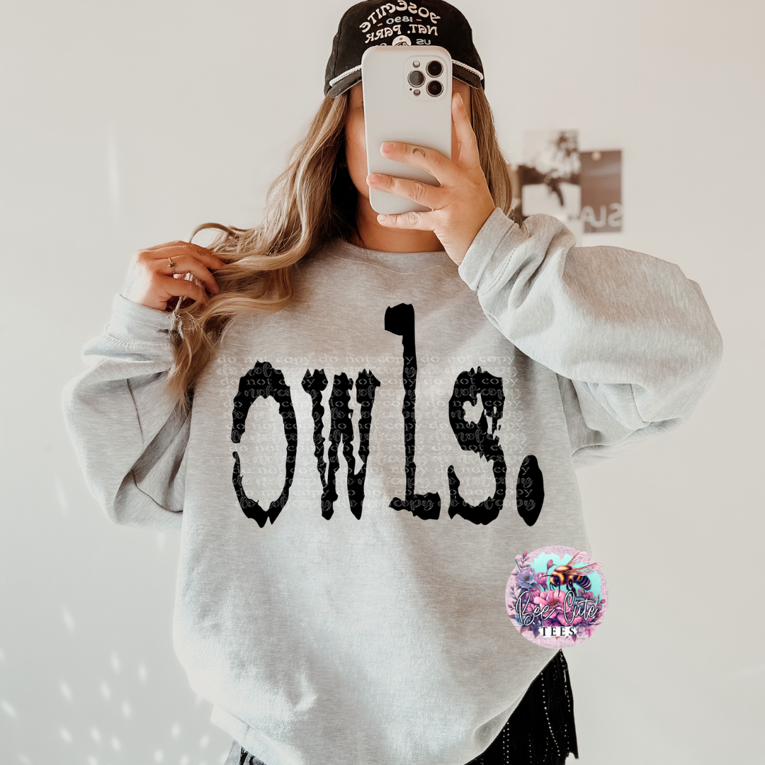 Owls Typography