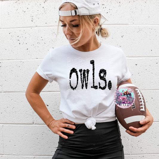 Owls Typography