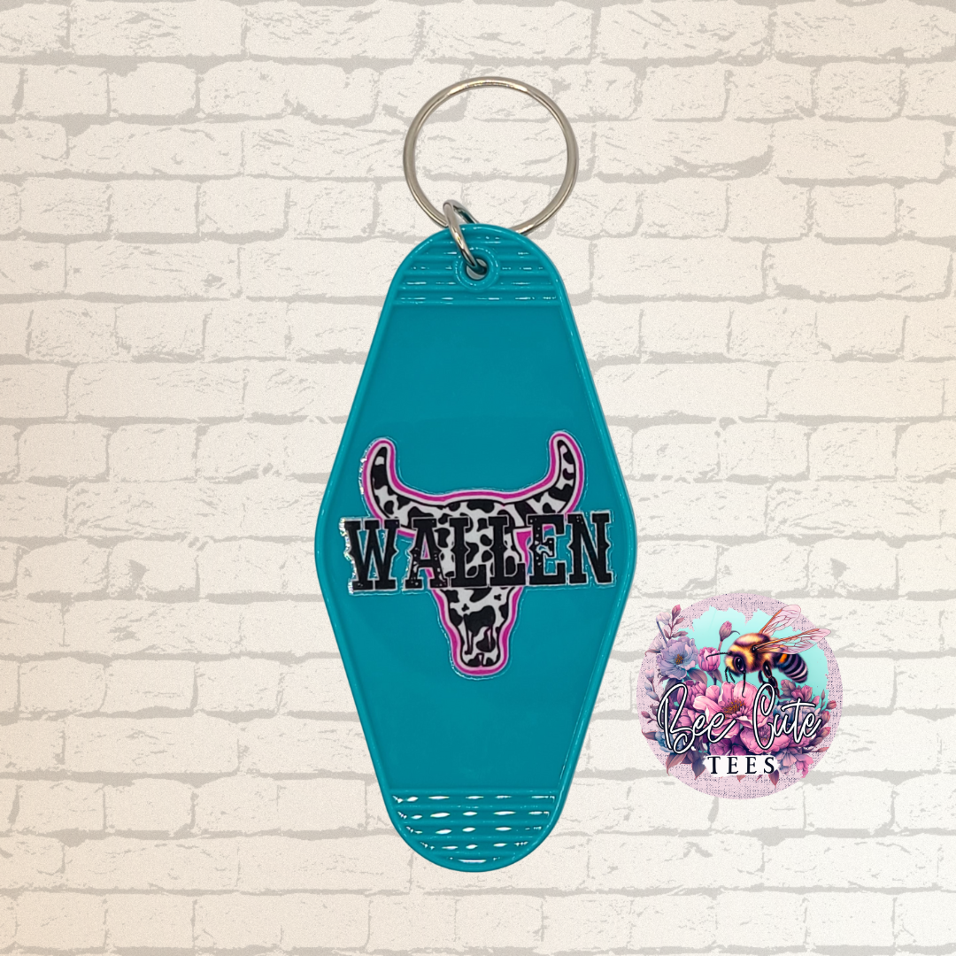 Wall Motel Keychain