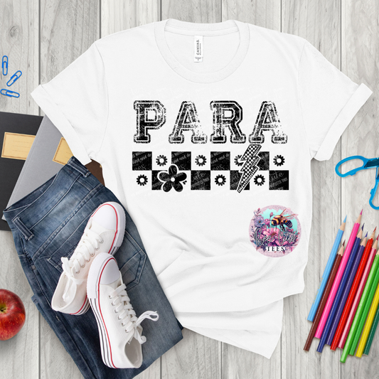 Para Checkered Black
