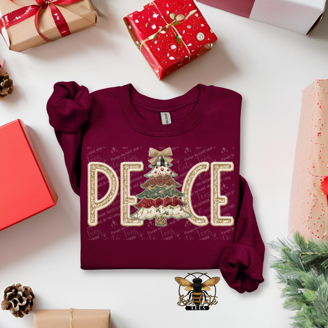 Peace Christmas Tree