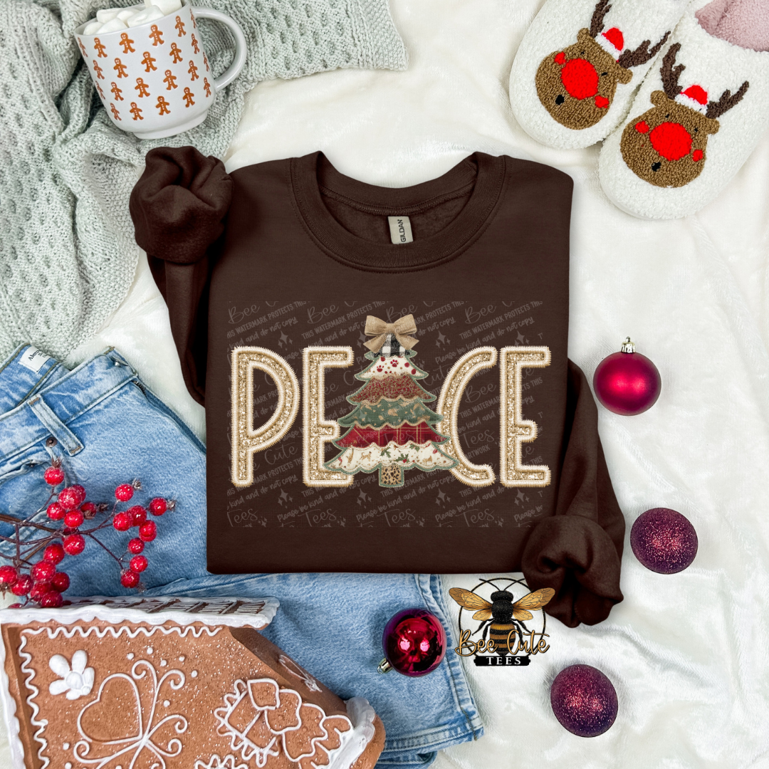 Peace Christmas Tree