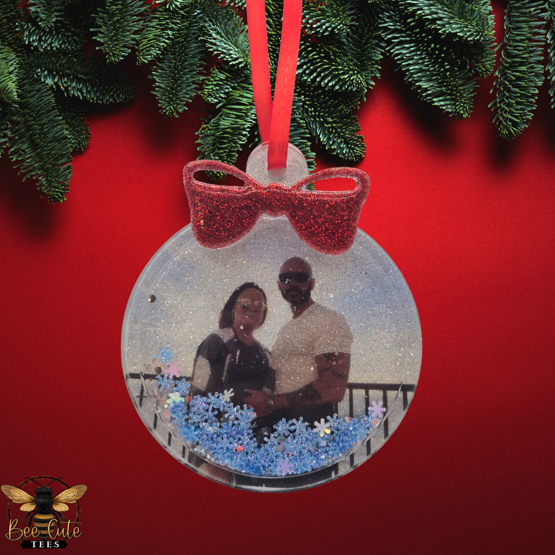 Personalized Snowglobe Photo Ornament