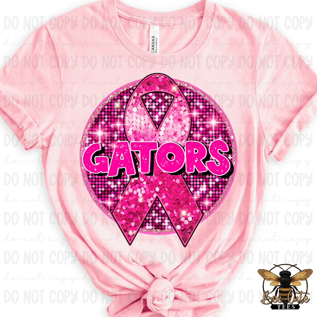 Pink Ribbon Gators