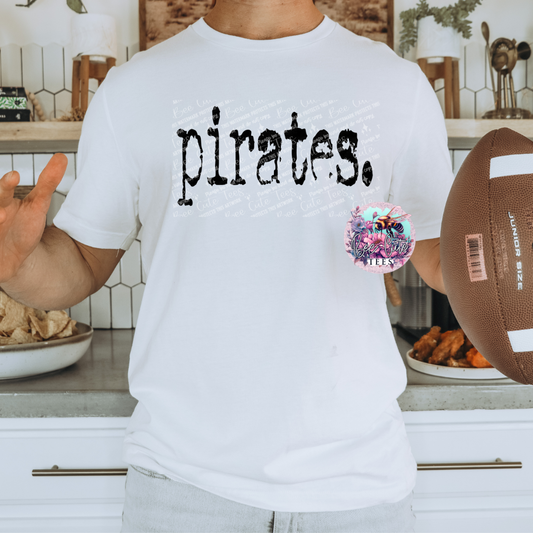 Pirates Typography
