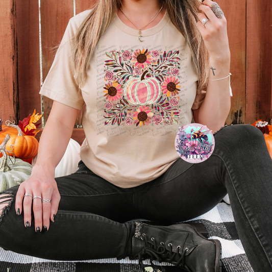 Pumpkin Floral