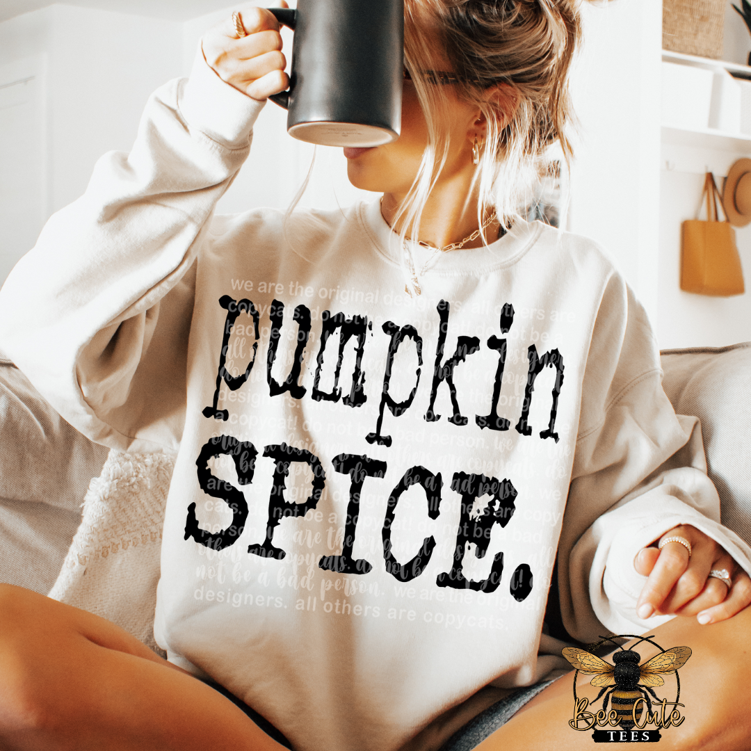 Pumpkin Spice Typography
