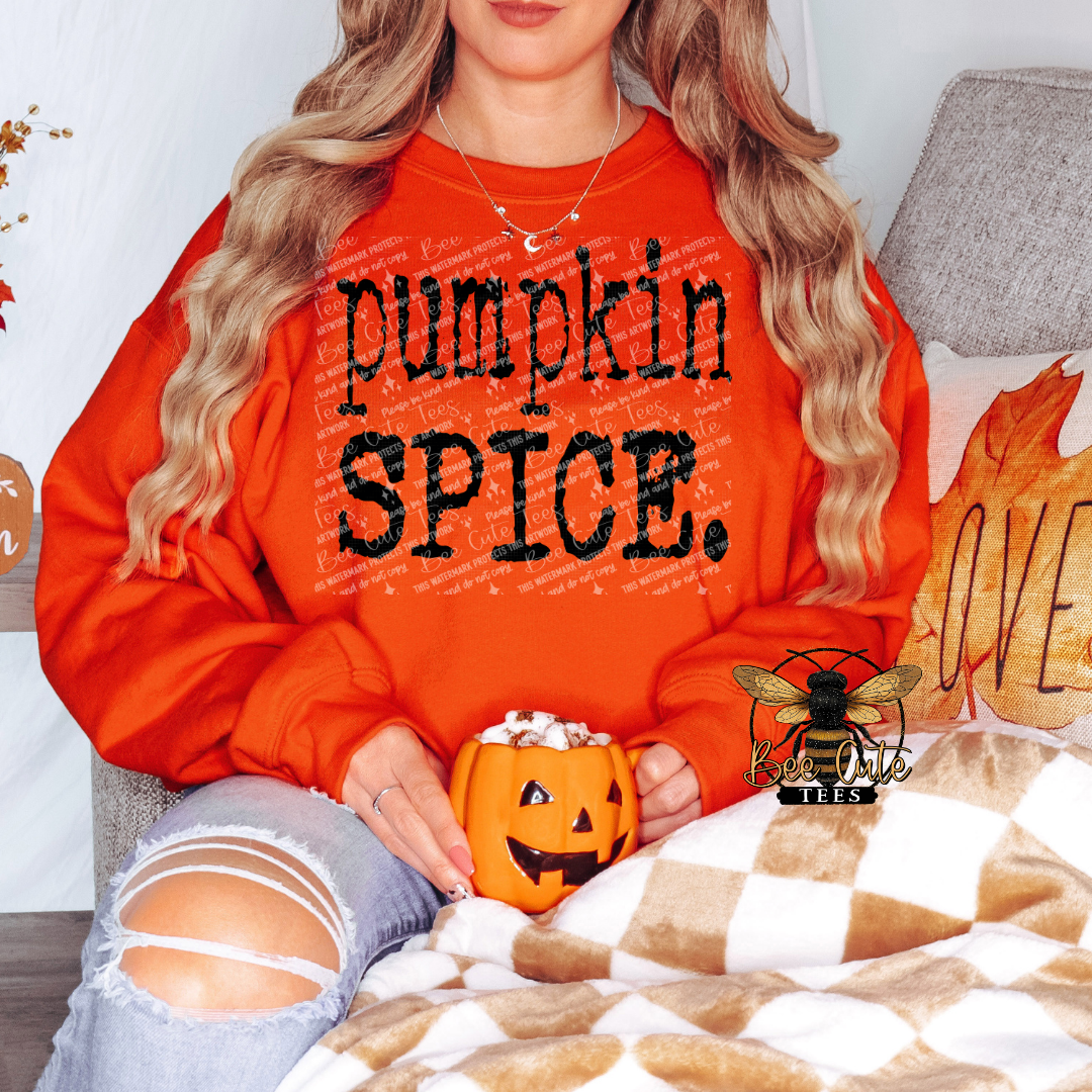 Pumpkin Spice Typography