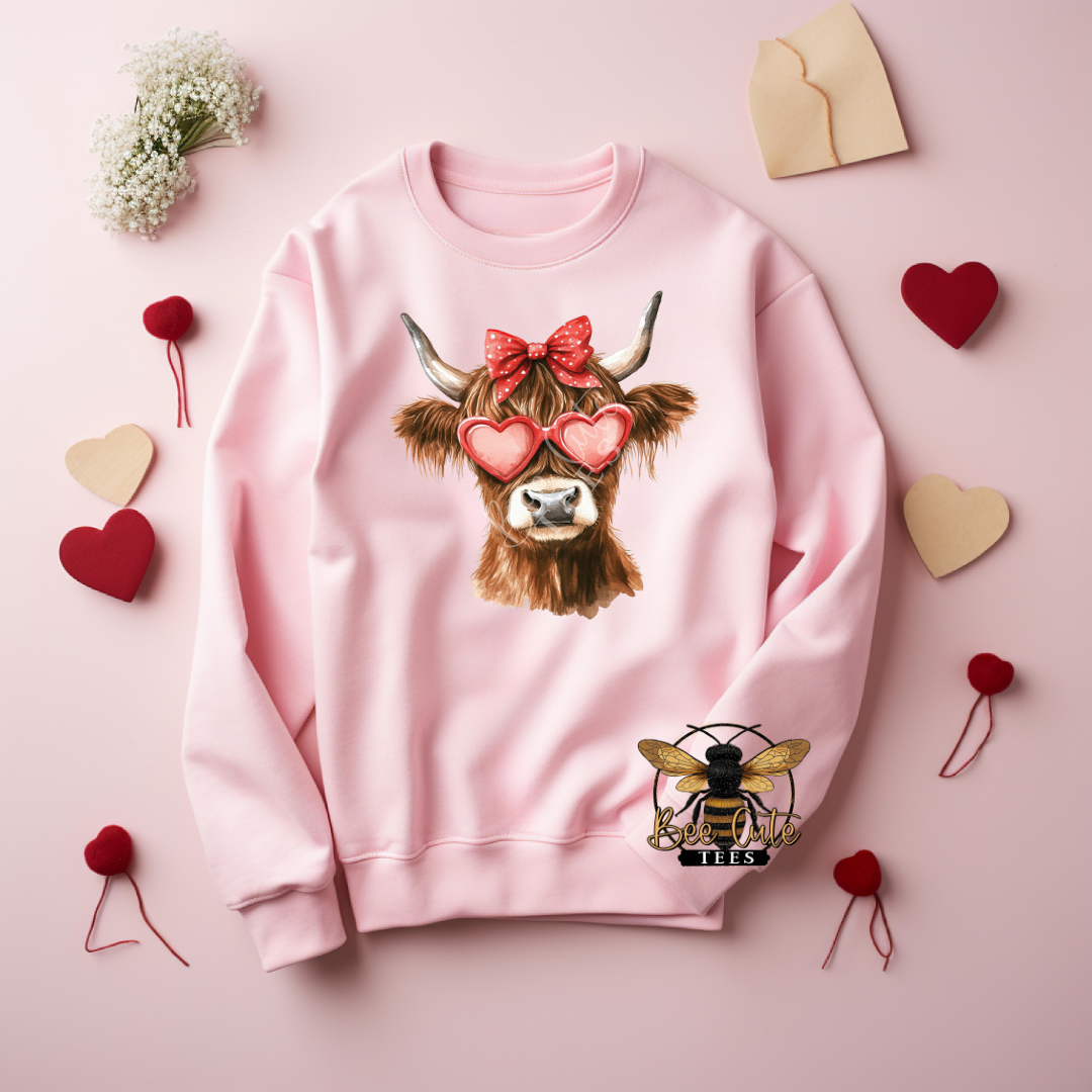 Red Sunnies Highland Cow