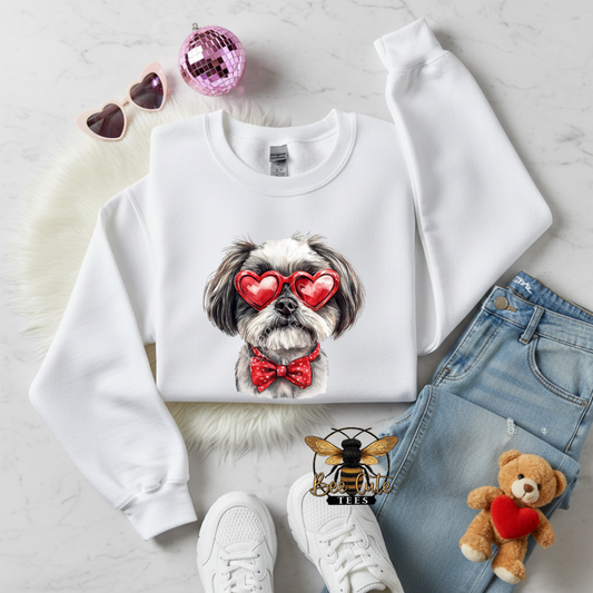 Red Sunnies Shih Tzu