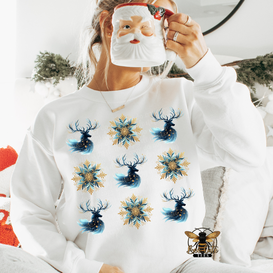 Reindeer Snowflake