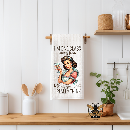 Retro One Glass Away