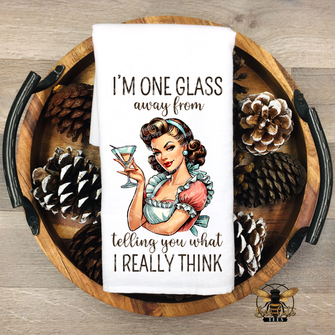 Retro One Glass Away