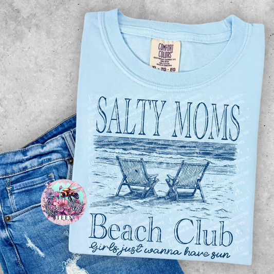 Salty Moms Beach Club Chairs