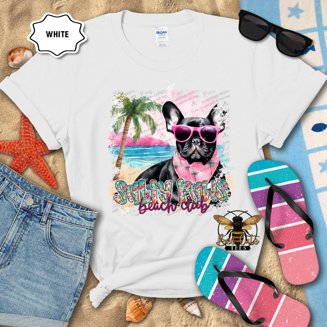 Salty Paws Black French Bulldog