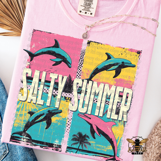 Salty Summer Dolphins