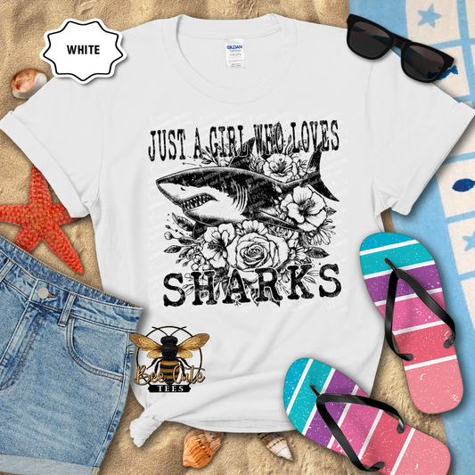 Just A Girl Who Loves Sharks