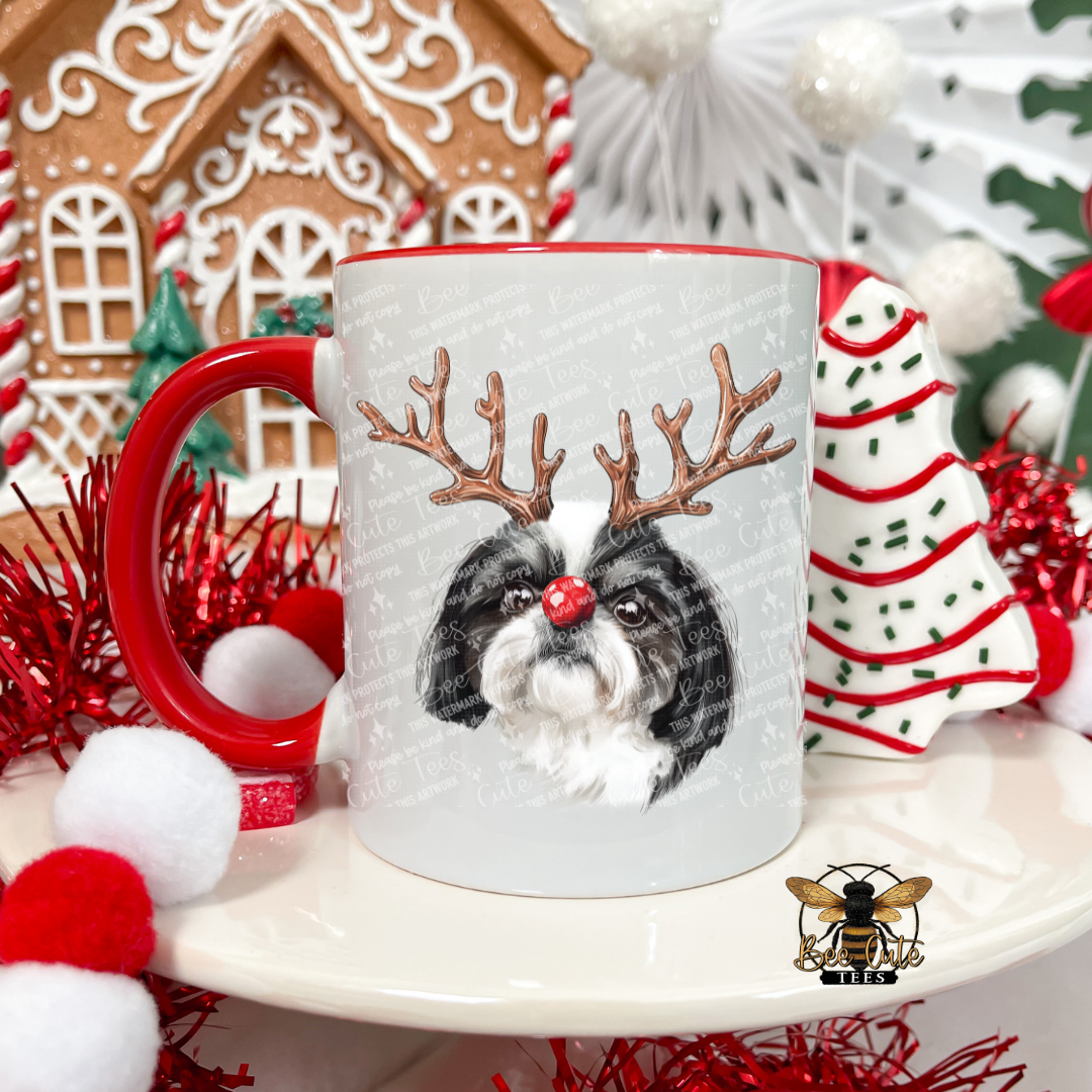 Shih Tzu Christmas Mug