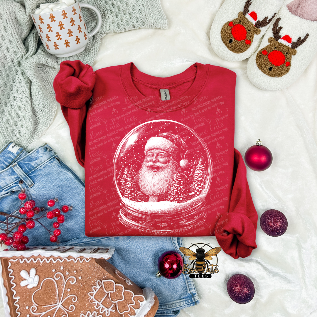 Snow Globe Santa