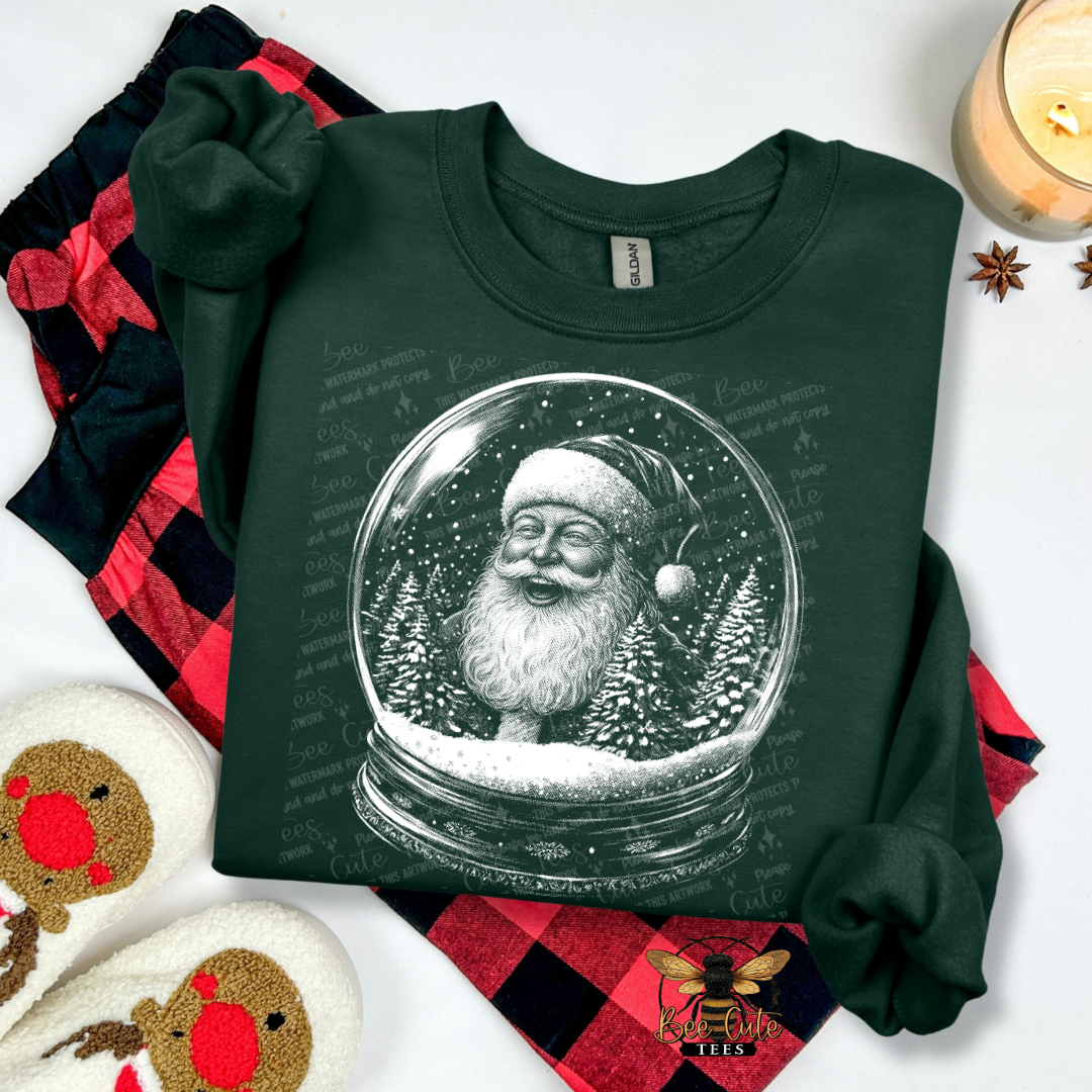 Snow Globe Santa