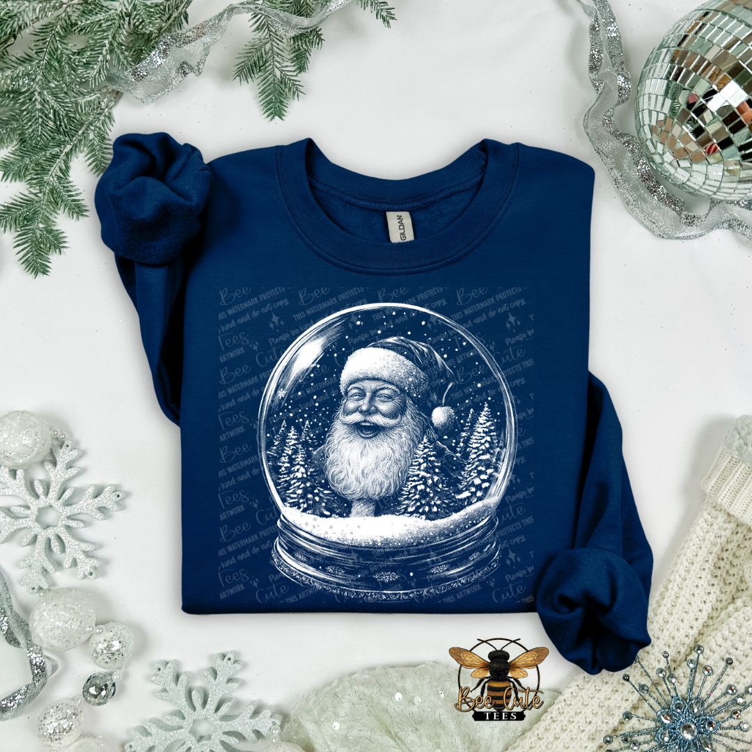 Snow Globe Santa