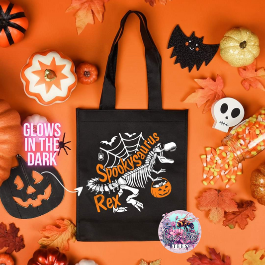 Spookysaurus Canvas Bag
