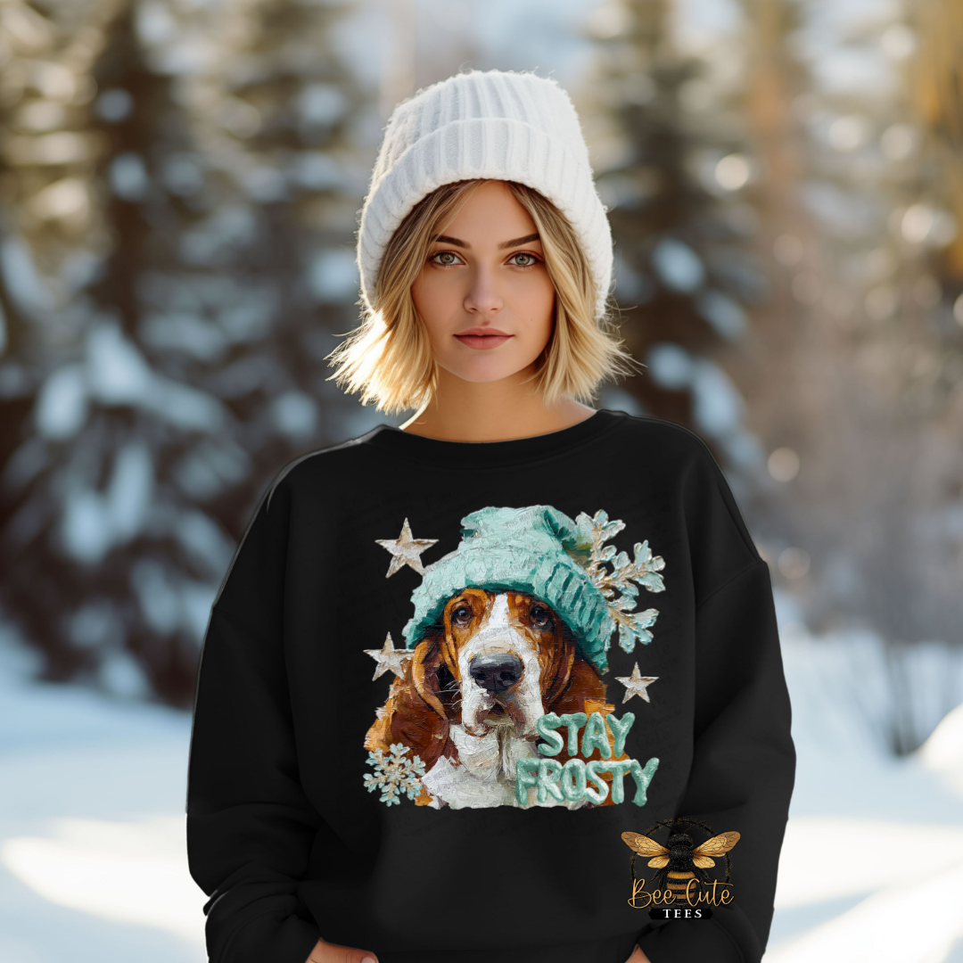 Stay Frosty Basset Hound