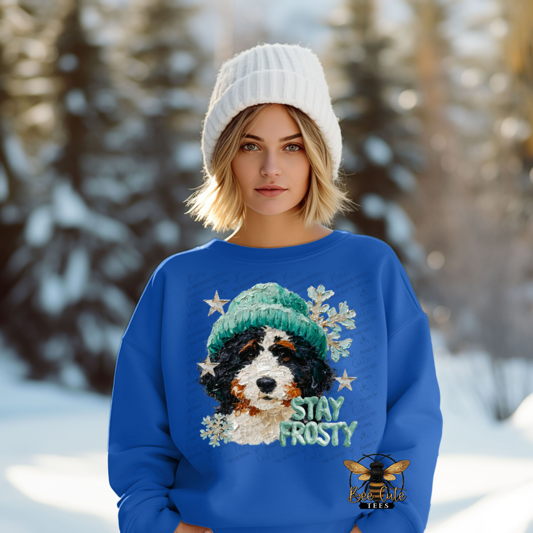Stay Frosty Bernedoodle