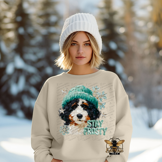 Stay Frosty Bernedoodle