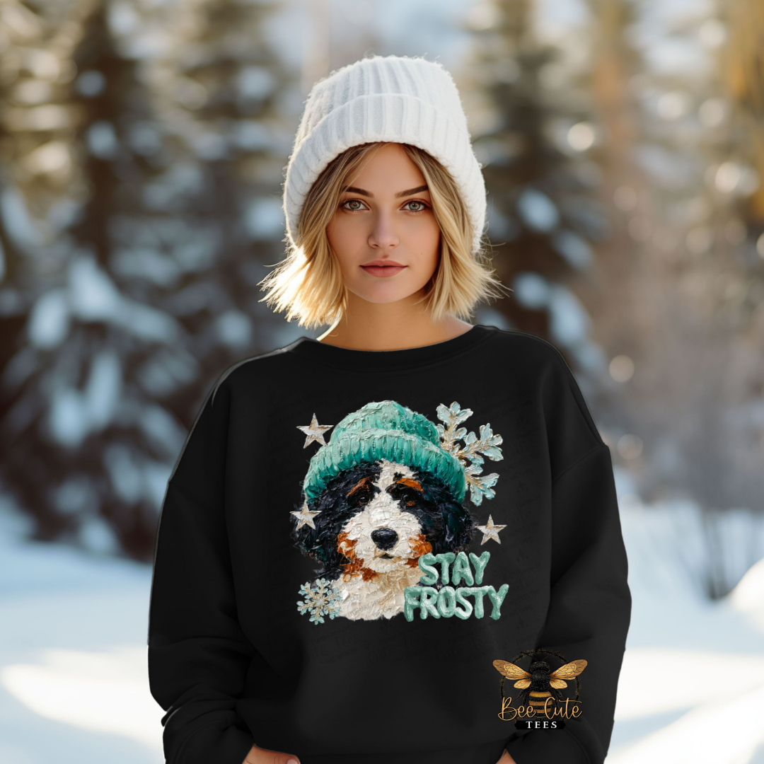Stay Frosty Bernedoodle