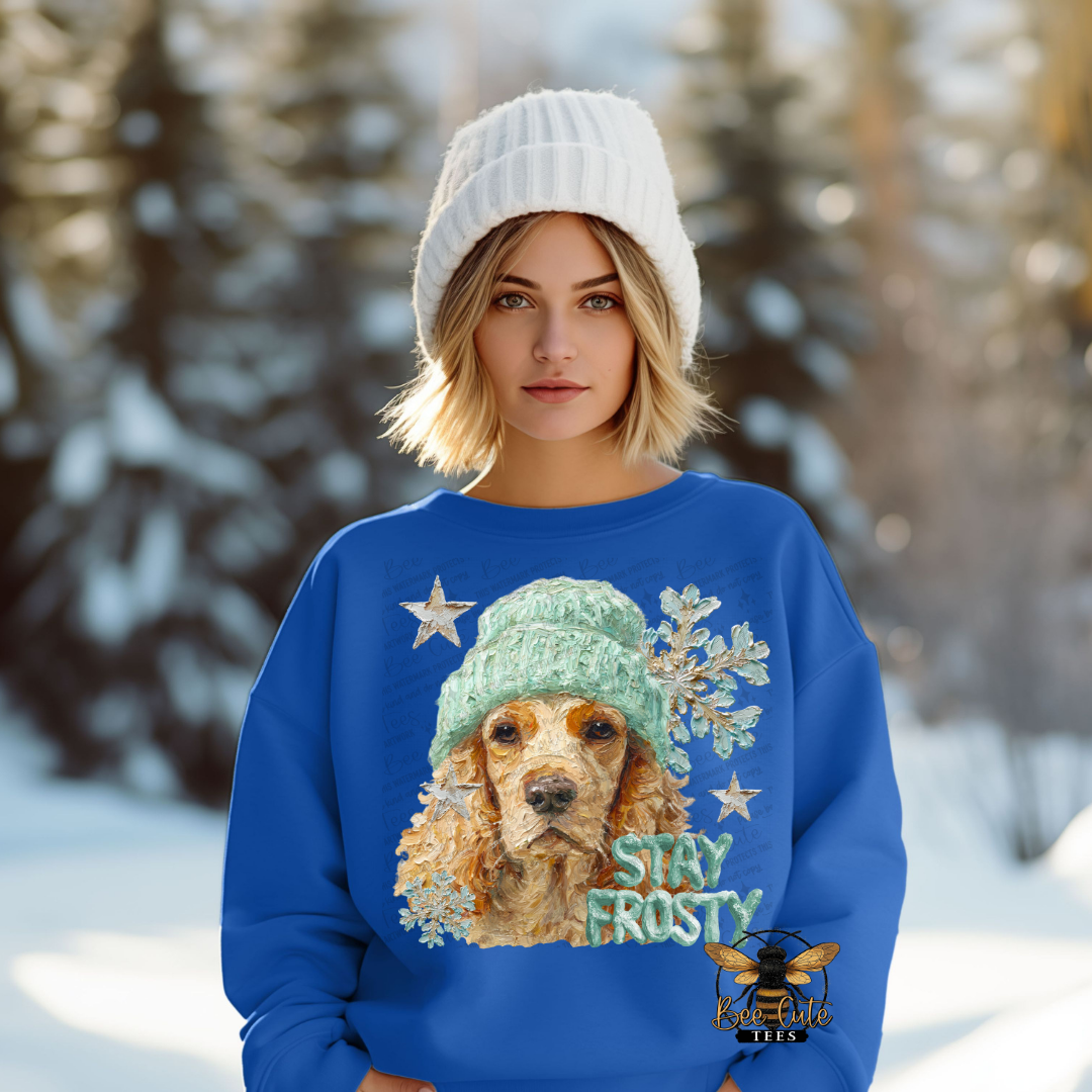 Stay Frosty Cocker Spaniel
