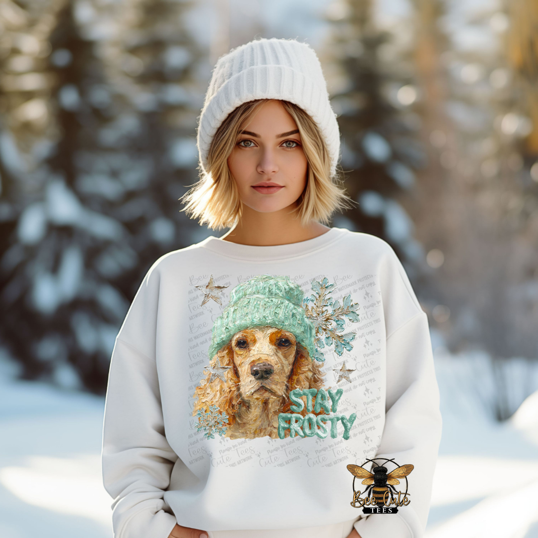 Stay Frosty Cocker Spaniel