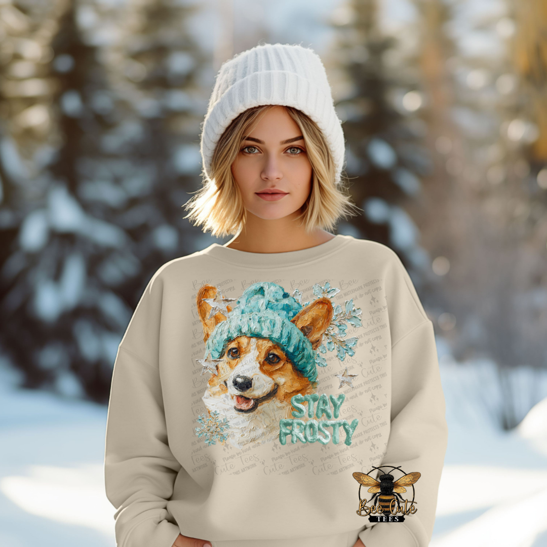 Stay Frosty Corgi