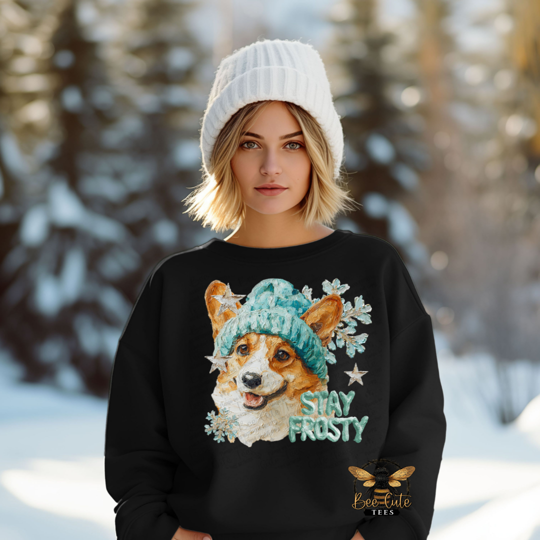 Stay Frosty Corgi
