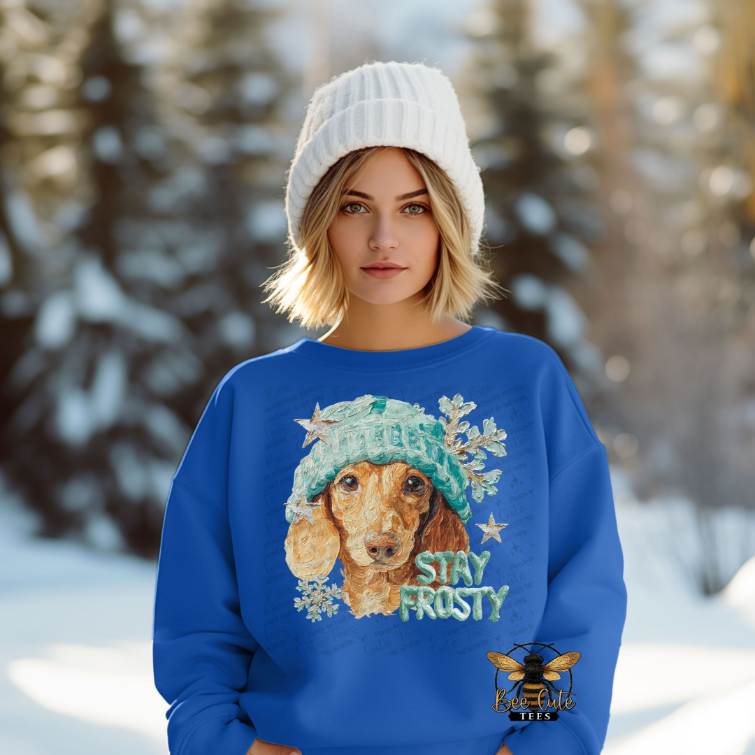 Stay Frosty Dachshund